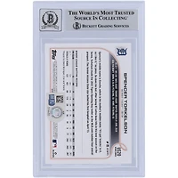 Spencer Torkelson Detroit Tigers Autographed 2022 Topps Update #US20 Beckett Fanatics Witnessed Authenticated /10 Rookie Card