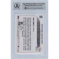 Spencer Torkelson Detroit Tigers Autographed 2022 Topps Update #US79 Beckett Fanatics Witnessed Authenticated 10 Rookie Card