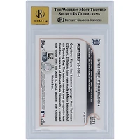 Spencer Torkelson Detroit Tigers Autographed 2022 Topps Update #US79 Beckett Fanatics Witnessed Authenticated 9.5/10 Rookie Card