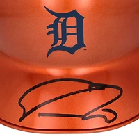 Casque de frappeur miniature chromé dédicacé par Spencer Torkelson des Detroit Tigers - Exclusivité Fanatics