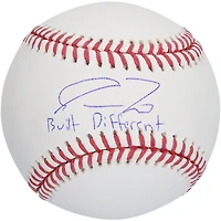 Balle de baseball autographiée par Spencer Torkelson des Tigers de Detroit avec l'inscription « Built Different »