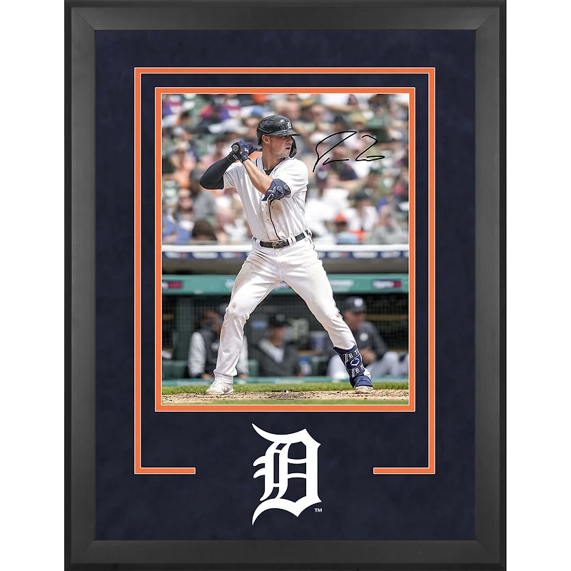 Spencer Torkelson Detroit Tigers Autographed Deluxe Framed 16" x 20" Batting Stance Photograph