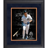 Spencer Torkelson Detroit Tigers Autographed Framed 11" x 14" Bat Drop Spotlight Photograph