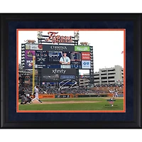 Spencer Torkelson Detroit Tigers Autographed Framed 16" x 20" First At Bat Photograph