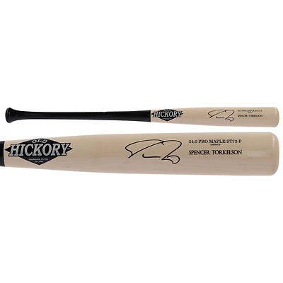 Bâton de jeu Old Hickory autographié par Spencer Torkelson des Detroit Tigers