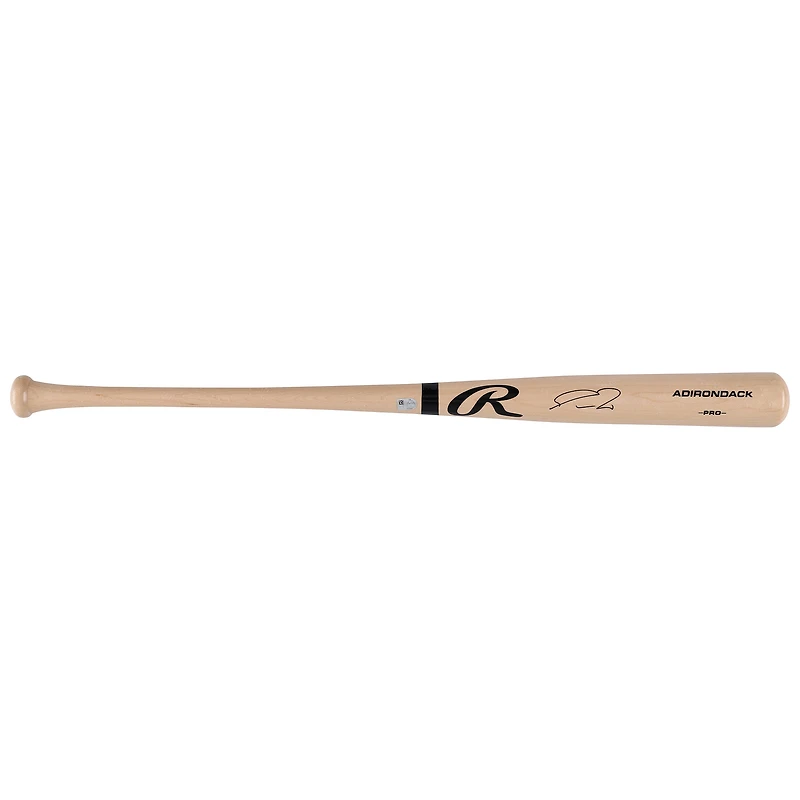 Spencer Torkelson Detroit Tigers Autographed Rawlings Blonde Big Stick Bat