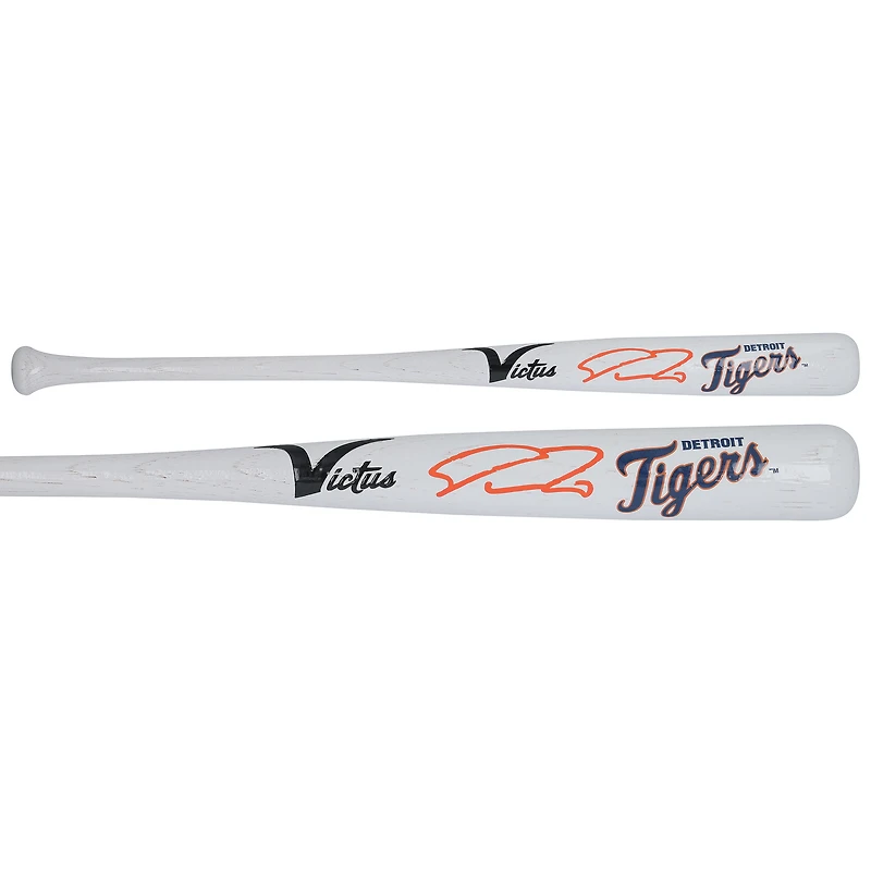 Spencer Torkelson Detroit Tigers Autographed White Victus Mini Bat