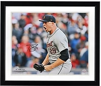Tarik Skubal Detroit Tigers Autographed 16" x 20" Screaming Celebration Photograph