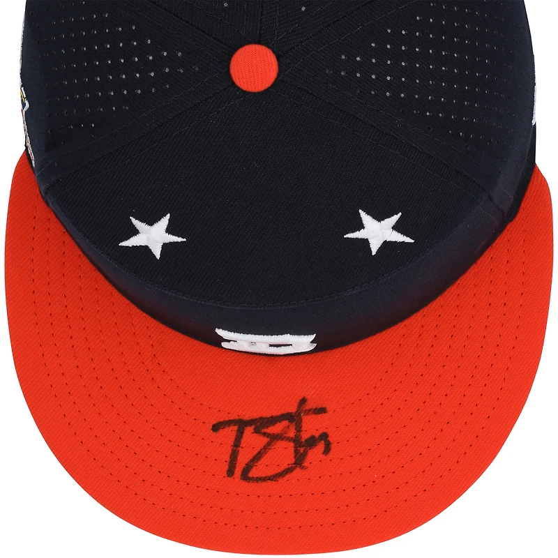 Tarik Skubal Detroit Tigers Autographed 2025 MLB All-Star Game New Era Baseball Cap