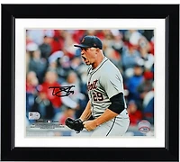 Photographie autographiée de Tarik Skubal des Detroit Tigers, 8" x 10" Screaming Celebration