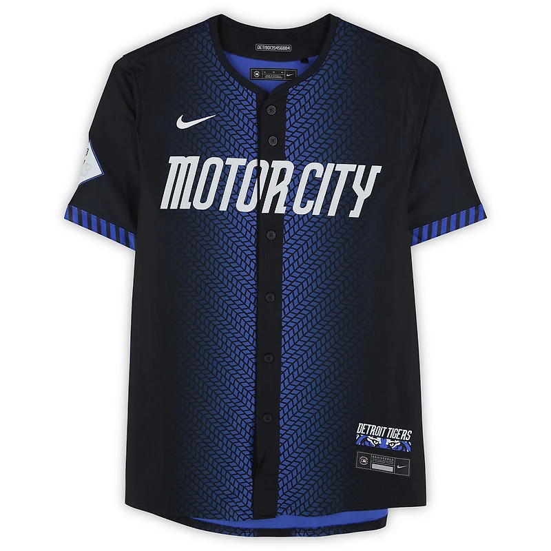 Tarik Skubal Detroit Tigers Autographed Black Nike City Connect Limited Jersey