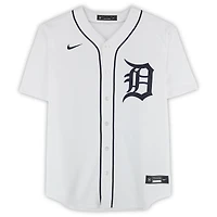 Tarik Skubal Detroit Tigers Autographed White Nike Replica Jersey with "25 AL Cy Young" Inscription
