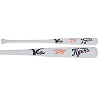 Tarik Skubal Detroit Tigers Autographed White Victus Mini Bat