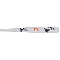 Tarik Skubal Detroit Tigers Autographed White Victus Mini Bat