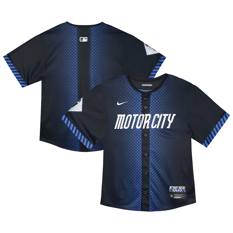 Toddler Nike  Blue Detroit Tigers City Connect Team Limited Jersey
