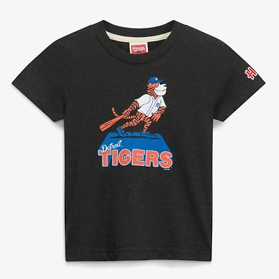 T-shirt pour tout-petit Hommage à la mascotte des Tigers de Détroit, couleur anthracite