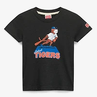 T-shirt pour tout-petit Hommage à la mascotte des Tigers de Détroit, couleur anthracite
