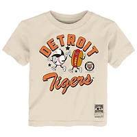 Toddler Mitchell & Ness  Natural Detroit Tigers Snack T-Shirt
