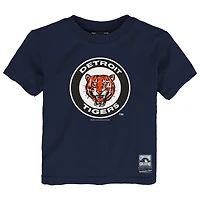 Toddler Mitchell & Ness  Navy Detroit Tigers Retro Logo T-Shirt