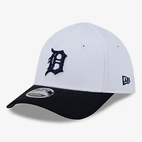 Toddler New Era  White Detroit Tigers Baseball 39THIRTY M-Crown Adjustable Hat