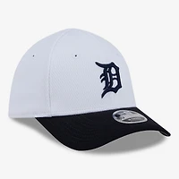 Toddler New Era  White Detroit Tigers Baseball 39THIRTY M-Crown Adjustable Hat