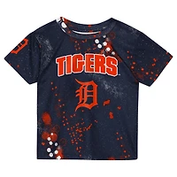 Toddler Outerstuff  Navy Detroit Tigers Pinch Hitter T-Shirt & Shorts Set