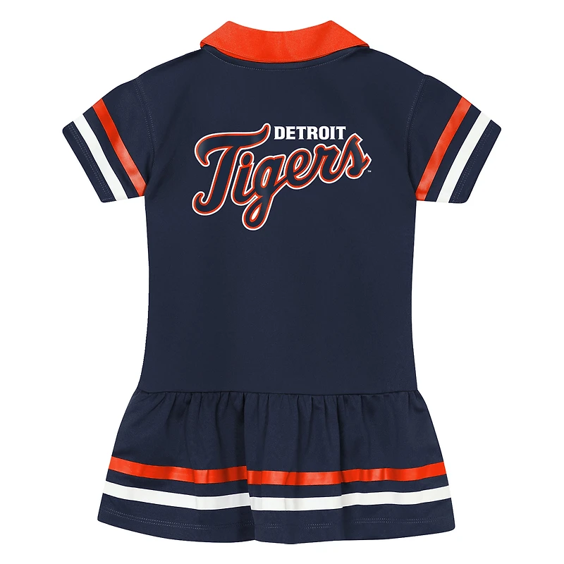 Robe pour tout-petit Outerstuff bleu marine à l'effigie de la star des Tigers Détroit