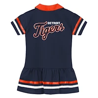 Robe pour tout-petit Outerstuff bleu marine à l'effigie de la star des Tigers Détroit
