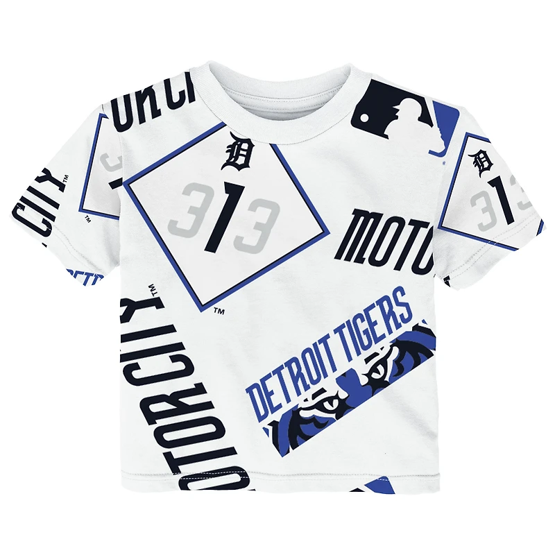 T-shirt blanc Outerstuff pour tout-petit Detroit Tigers City Connect Game Day