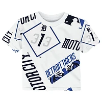 T-shirt blanc Outerstuff pour tout-petit Detroit Tigers City Connect Game Day