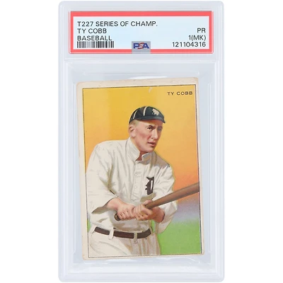 Ty Cobb Detroit Tigers 1912 T227 Series of Champions #NNO PSA Authenticated 1 (MK) Card