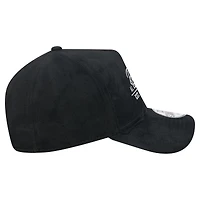 Unisex New Era Black Detroit Tigers Script Text 9FORTY A-Frame Adjustable Hat