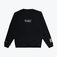 Sweat-shirt unisexe Peace Collective noir Detroit Tigers Spirit à col rond