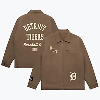 Veste de travail unisexe Peace Collective couleur noyer Detroit Tigers