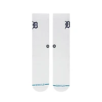 Unisex Stance Detroit Tigers White Crested Knit Crew Socks