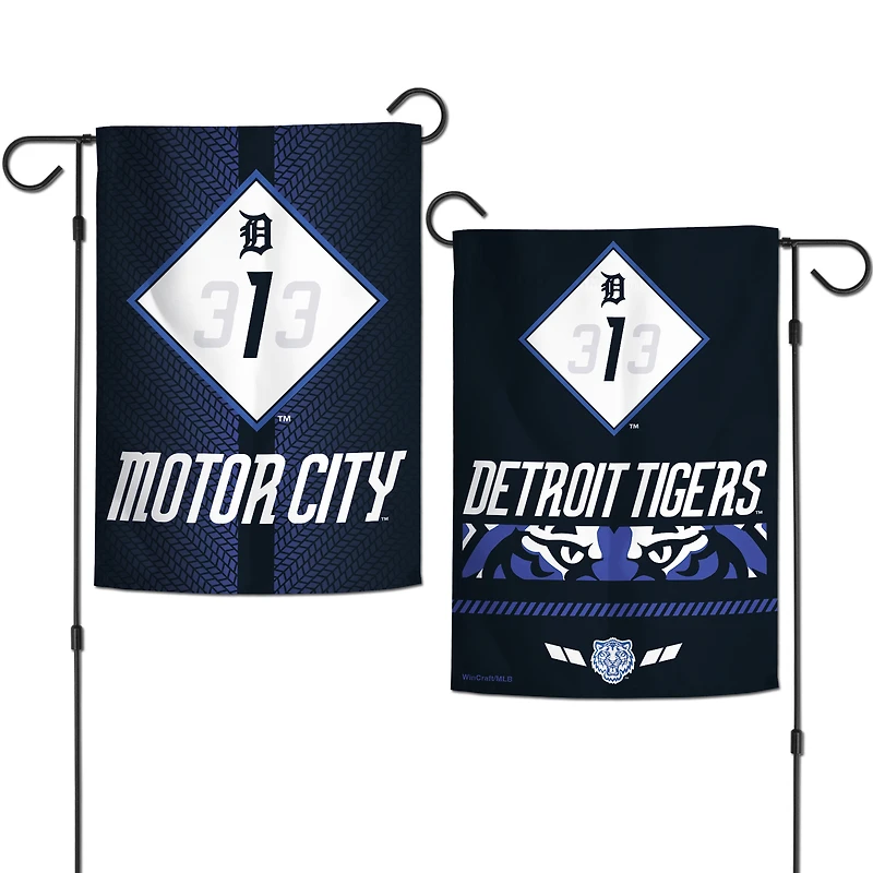 WinCraft Detroit Tigers 2024 City Connect Drapeau de jardin double face 12 po x 18 po