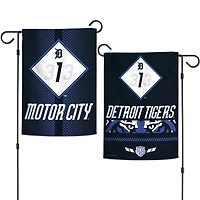 WinCraft Detroit Tigers 2024 City Connect Drapeau de jardin double face 12 po x 18 po