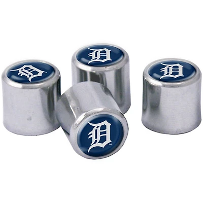 WinCraft Detroit Tigers Lot de 4 couvercles de tige de valve
