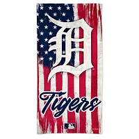 WinCraft Detroit Tigers 60'' x 30'' Patriotic Spectra Beach Towel