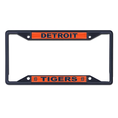 Cadre de plaque d'immatriculation en métal WinCraft Detroit Tigers