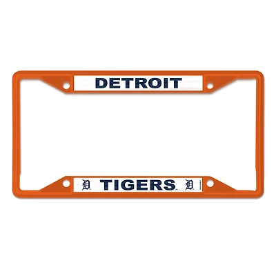 Cadre de plaque d'immatriculation en métal WinCraft Detroit Tigers