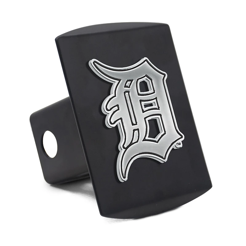 Cache-attelage WinCraft Detroit Tigers Premium en métal chromé avec logo