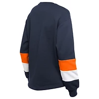 Sweat-shirt à enfiler bleu marine Detroit Tigers Game Day Color de New Era pour femme