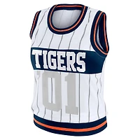 Débardeur sportif blanc des Detroit Tigers pour femmes WEAR by Erin Andrews