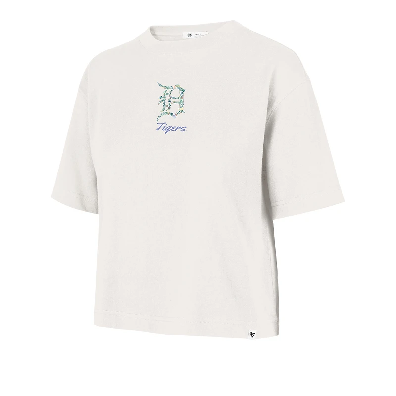 T-shirt court « 47 Natural » pour femme, motif « Full Bloom » des Detroit Tigers