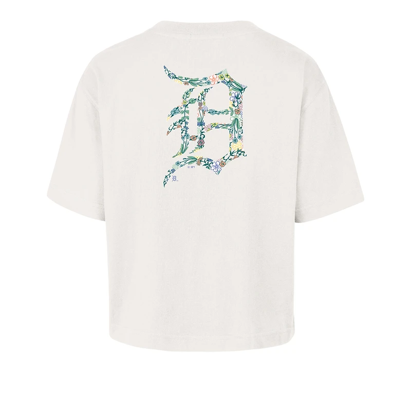 T-shirt court « 47 Natural » pour femme, motif « Full Bloom » des Detroit Tigers