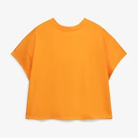 T-shirt oversize à col cranté « 47 Orange Detroit Tigers » pour femmes, grandes tailles
