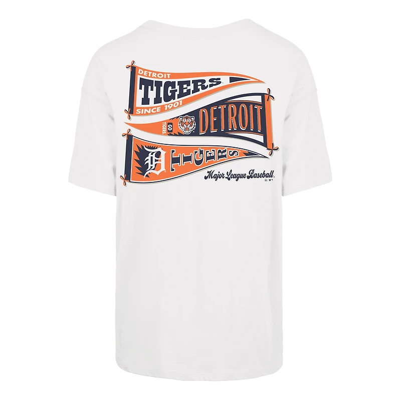 T-shirt femme '47 Sand Detroit Tigers Bow & Banner Sadie