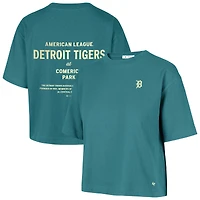T-shirt femme '47 Teal Detroit Tigers Contemporary Basics Leon City