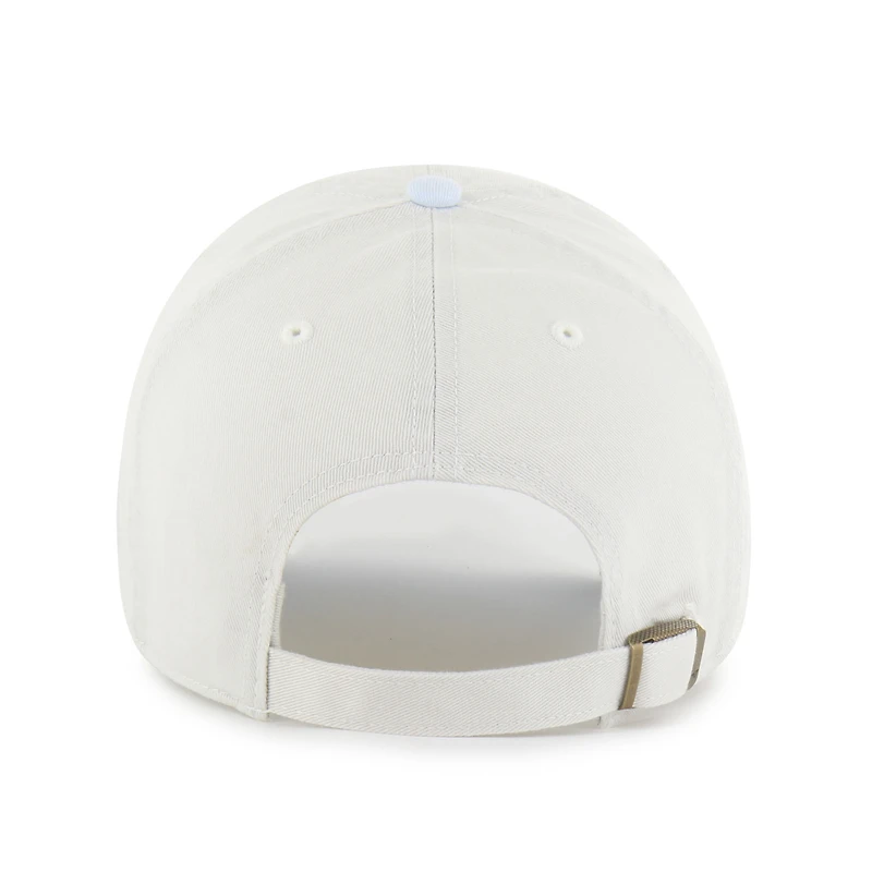 Women's '47 White/Light Blue Detroit Tigers Gelato Two-Tone Clean Up Adjustable Hat